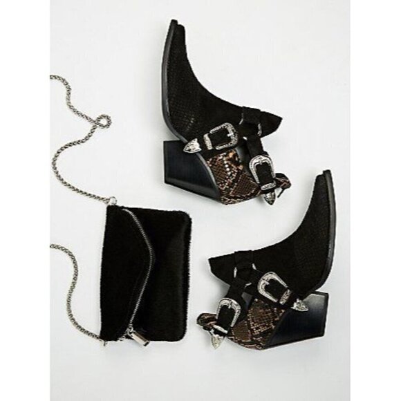 jeffrey campbell free people icon western boot size 7.5 - Picture 1 of 16